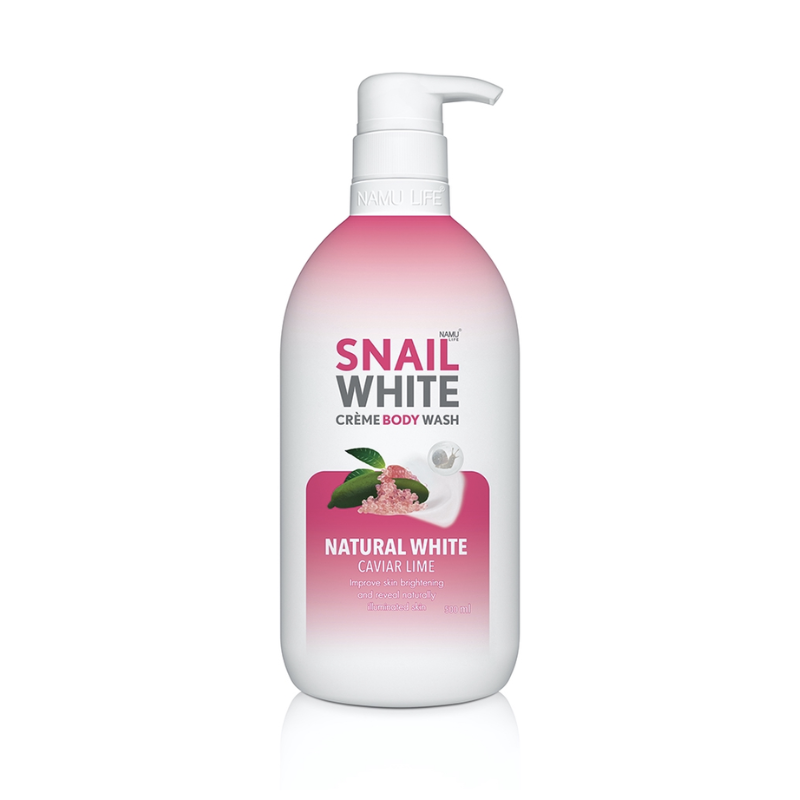 Snailwhite Creme Body Wash Natural White Caviar Lime