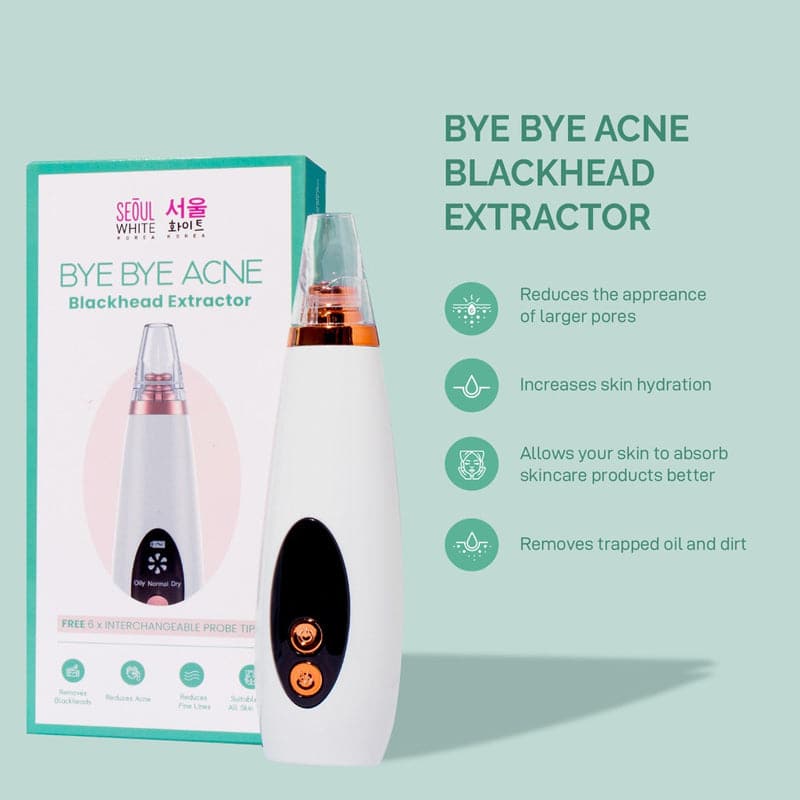 Seoul White Korea Bye Bye Acne Bright & Clear Set with Blackhead Extractor