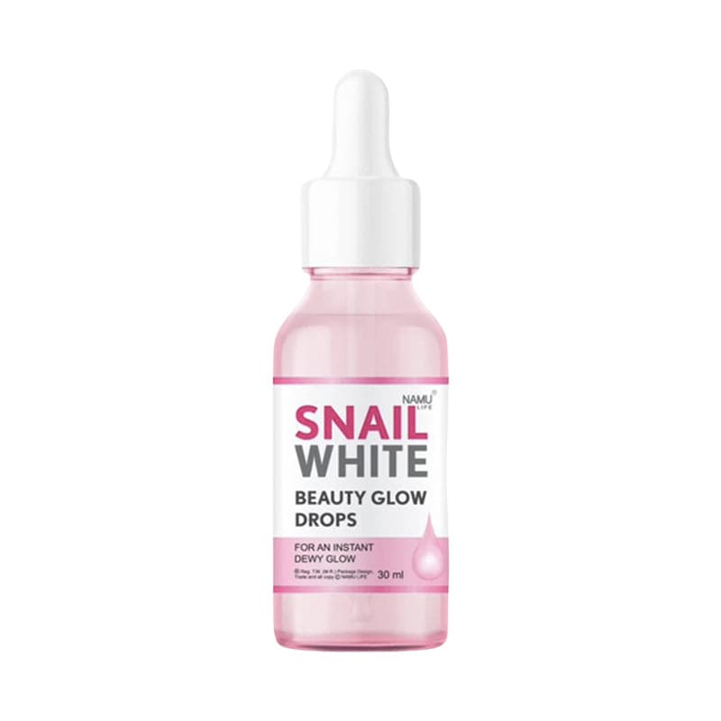 Huile Naturelle Snail White à La Bave D'escargot - 50 Ml, Senteur Rose, Bio Et Cruelty-free