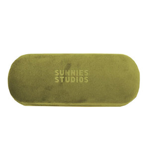 Sunnies Studios Merchandise Velvet Hard Case - Chartreuse Green