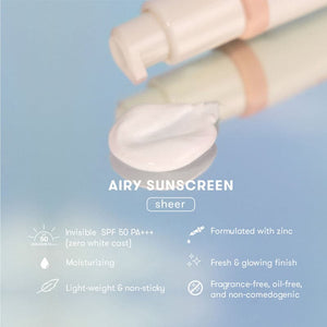 BLK Cosmetics Day Dream Airy Sunscreen - Sheer