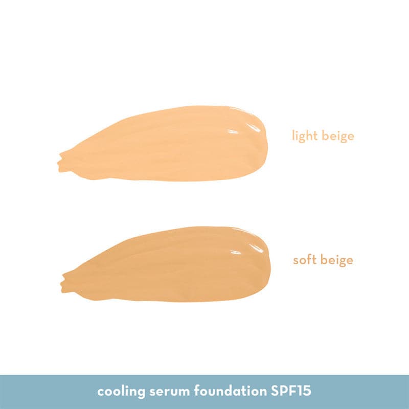Happy Skin Fresh Dew Cooling Serum Foundation - Light Beige