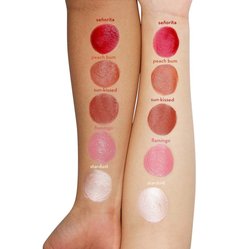Happy Skin Color Play Multi-Use Mousse In Sun-Kissed Swatch on Skin
