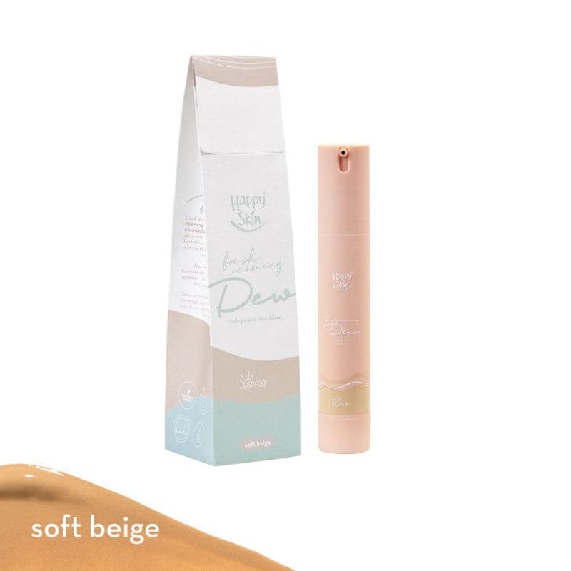 Happy Skin Fresh Morning Dew Cooling Water Foundation SPF30 - Soft Beige