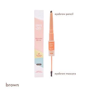 Happy Skin Wonder Brow Eyebrow Pencil + Mascara In Brown