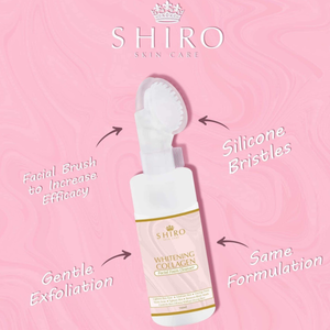 Whitening Collagen Facial Foam Cleanser