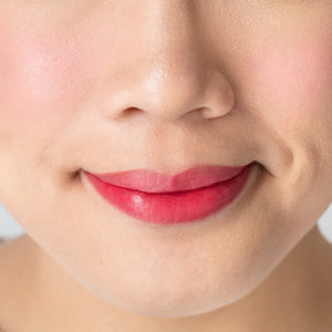 Happy Skin Kiss & Bloom Water Lip & Cheek Tint in Tough Model