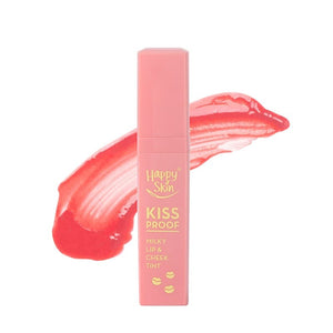 Happy Skin Kiss Proof Milky Lip & Cheek Tint- Peach