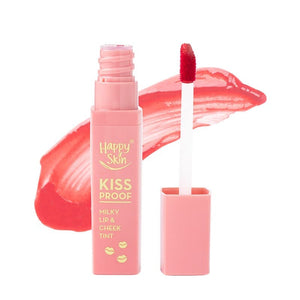 Happy Skin Kiss Proof Milky Lip & Cheek Tint- Peach