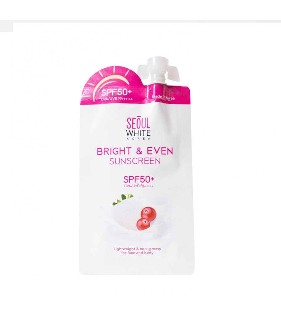 Bright and Even Sunscreen Sachet