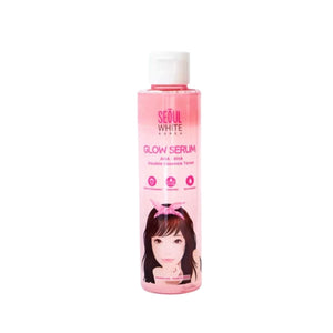 Seoul Skin White Glow Serum AHA BHA Double Essence Toner