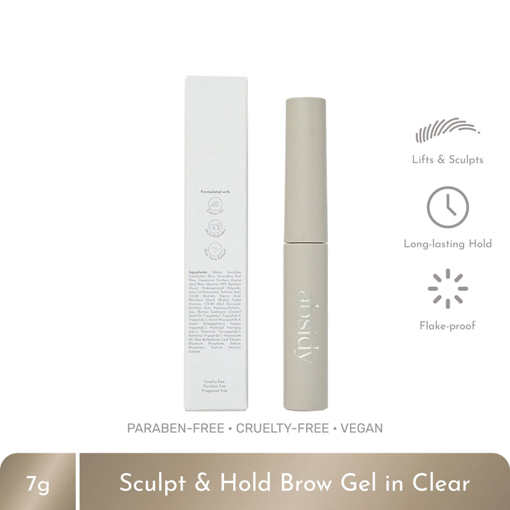 Absidy Beauty Sculpt and Hold Brow Gel in Clear