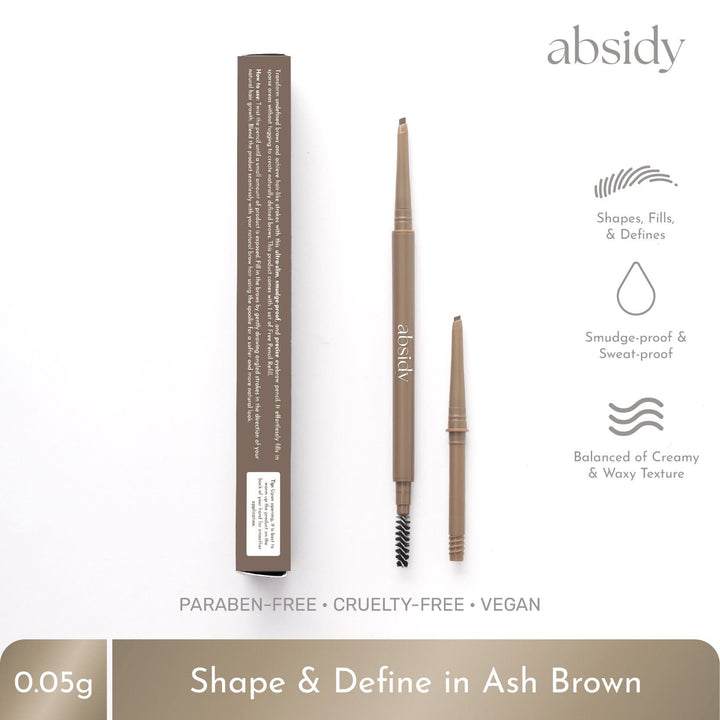Absidy Beauty Shape and Define Brow Pencil