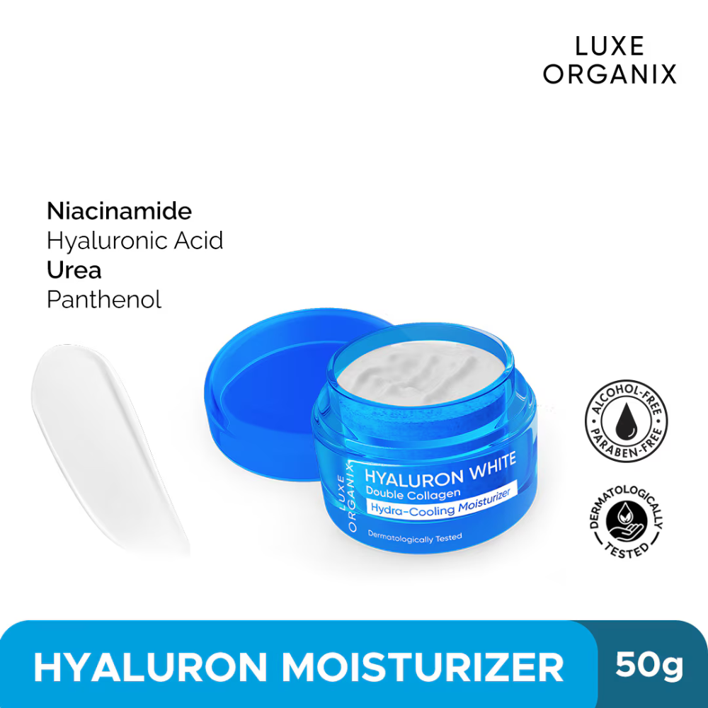 Hyaluron White Double Collagen Hydra-Cooling Moisturizer 50g