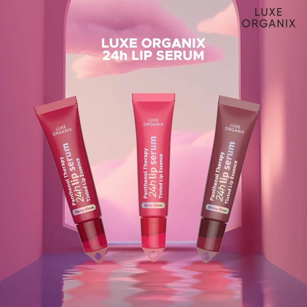 Luxe Organix Panthenol Therapy 24H Lip Serum Tinted Lip Essence