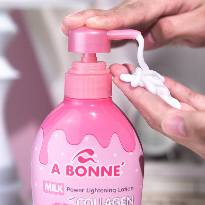 A Bonne Milk Power Lightening Lotion plus Collagen