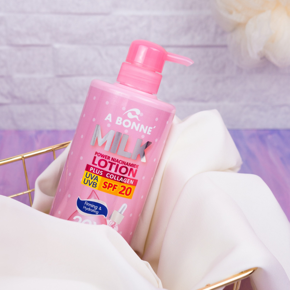 A bonne Milk Power Niacinamide Lotion Plus Collagen UVA/UVB SPF20