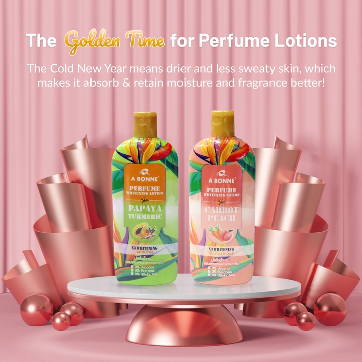 A bonne Carrot Peach Perfume Whitening Lotion 500ml