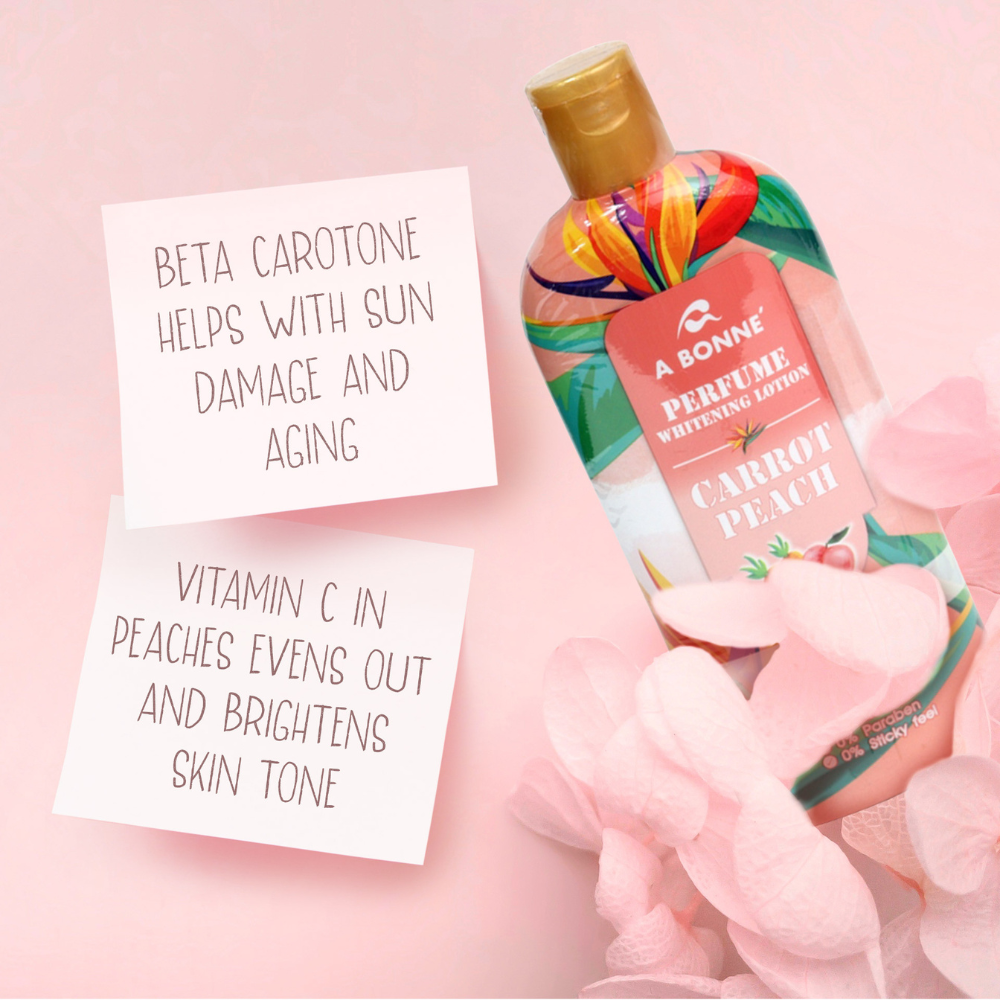 A bonne Carrot Peach Perfume Whitening Lotion 500ml