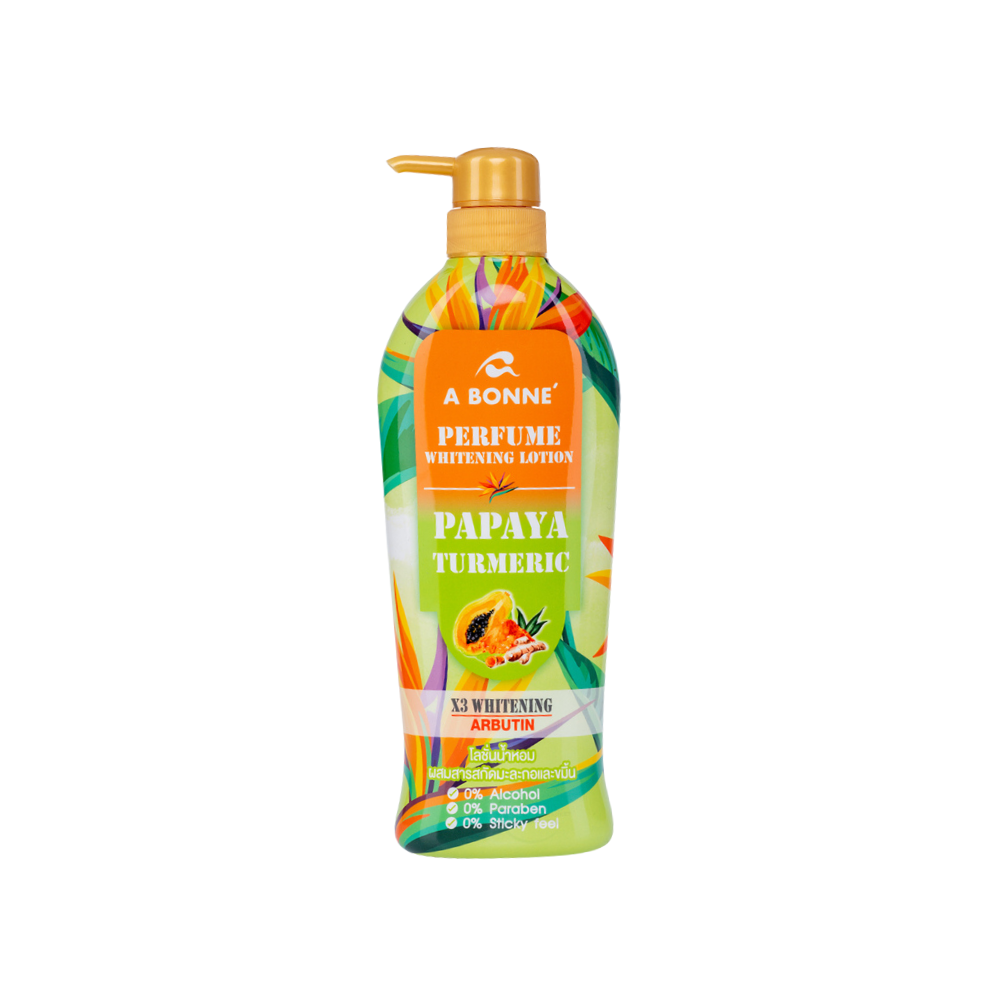 A Bonne Papaya Turmeric Perfume Whitening Lotion 500ml