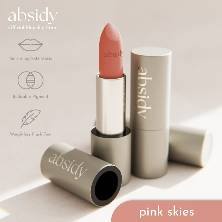 Absidy Beauty Cashmere Kiss Matte Lipstick Heart Evangelista Swatches Lips Arm Swatches Pink skies