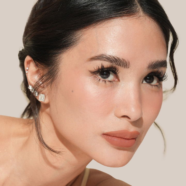 Absidy Beauty Cashmere Kiss Matte Lipstick Heart Evangelista Swatches Lips Arm Swatches Spanish Latte 