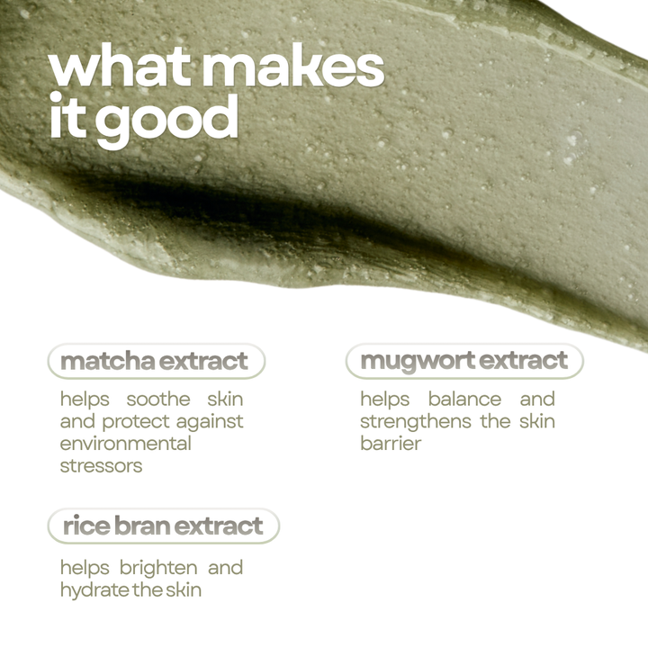 Absidy Matcha Melt One-Step Makeup Removing Cleanser