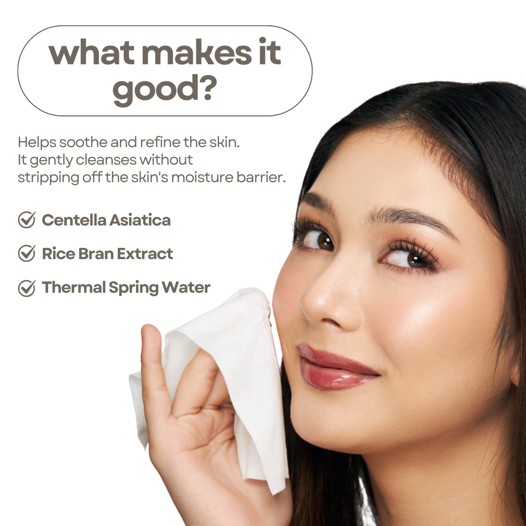 Absidy Soft & Soothing Thermal Spring Water Makeup Remover Wipes 