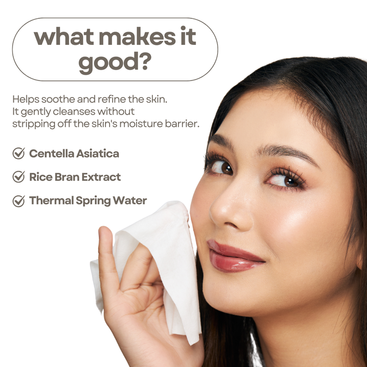 Absidy Soft & Soothing Thermal Spring Water Makeup Remover Wipes 