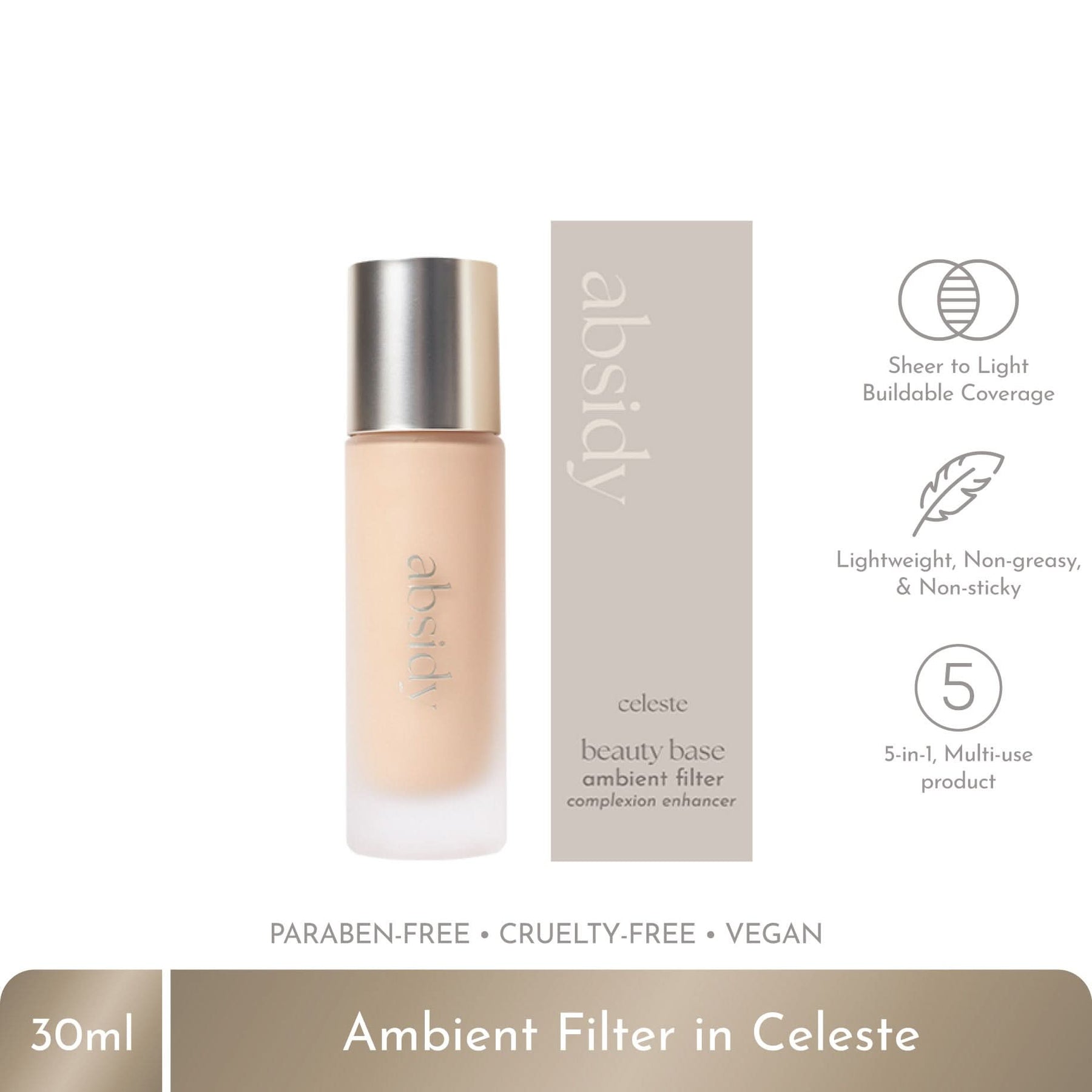 Absidy Beauty Beauty Base Ambient Filter - Complexion Enhancer – PNY BEAUTY