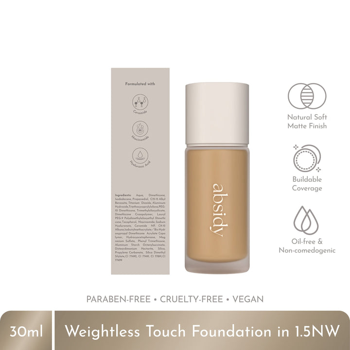 Absidy Beauty Beauty Base Weightless Touch Foundation