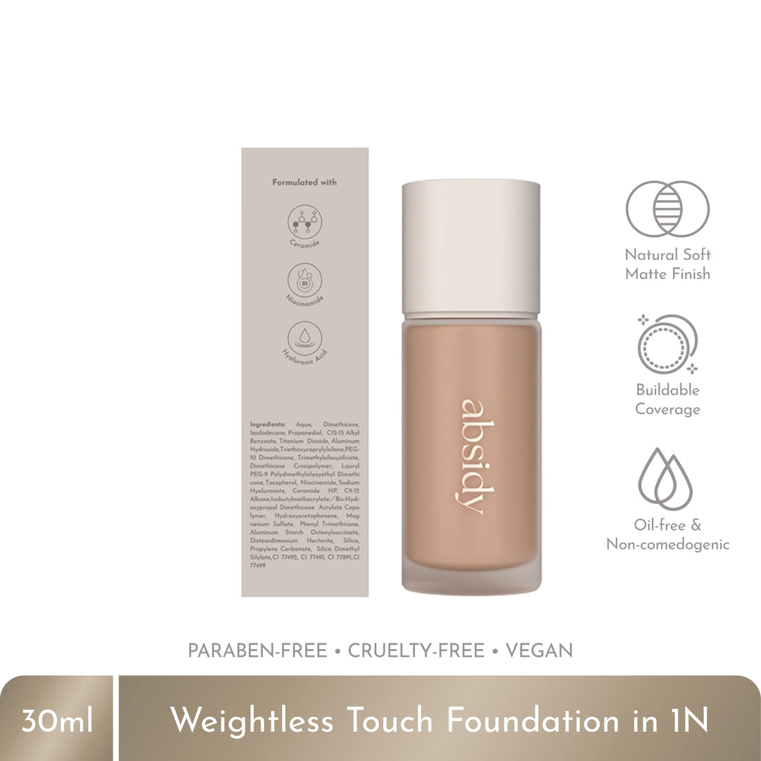 Absidy Beauty Beauty Base Weightless Touch Foundation