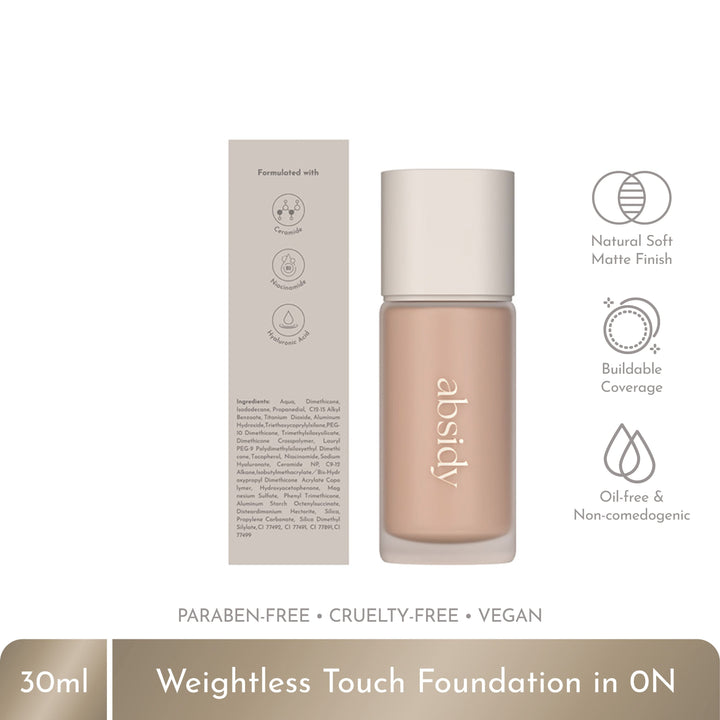 Absidy Beauty Beauty Base Weightless Touch Foundation