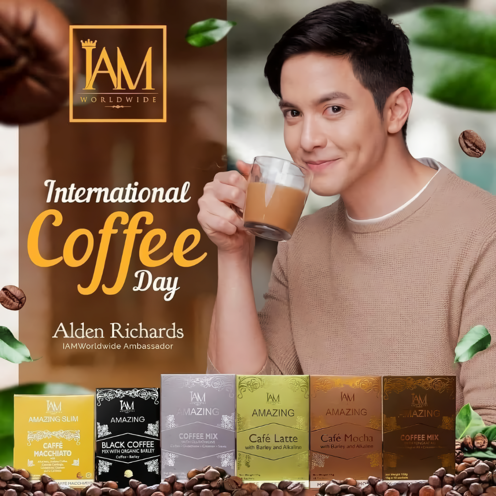 I AM Worldwide AMAZING Coffee Mix with Tongkat Ali