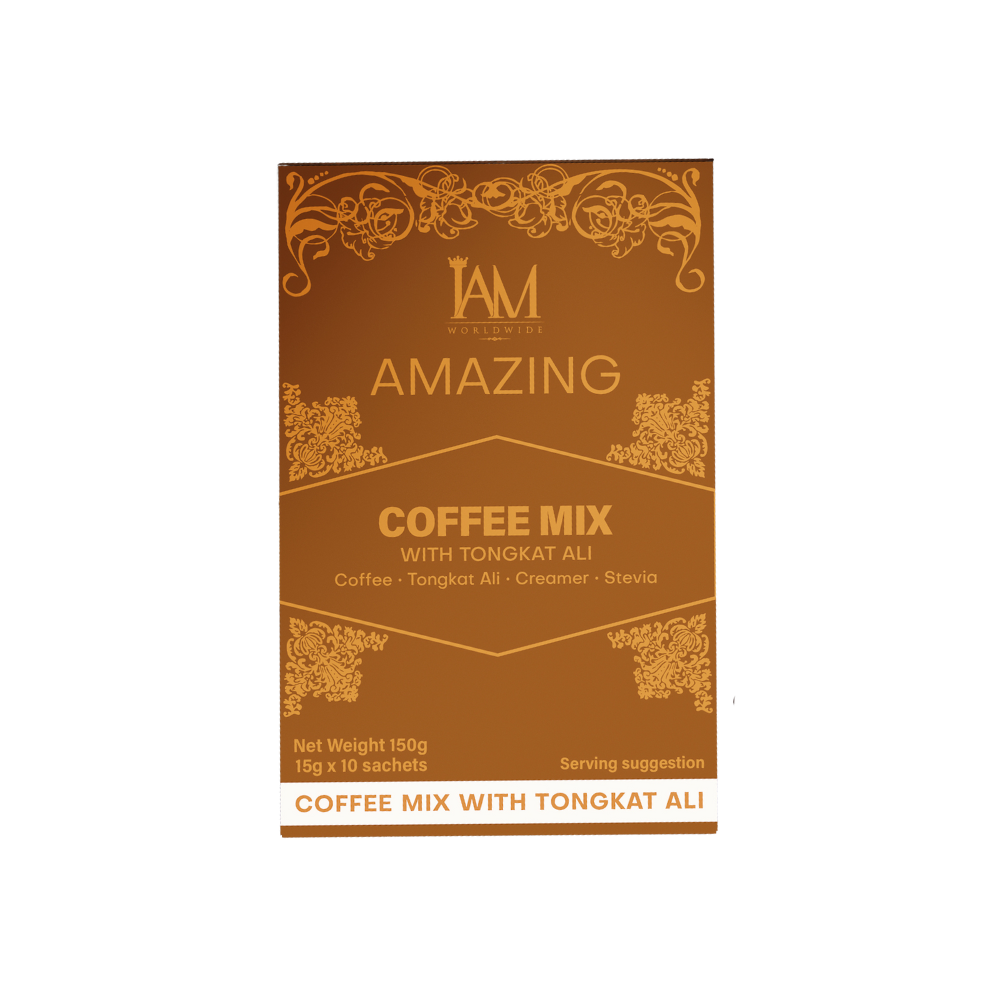 I AM Worldwide AMAZING Coffee Mix with Tongkat Ali