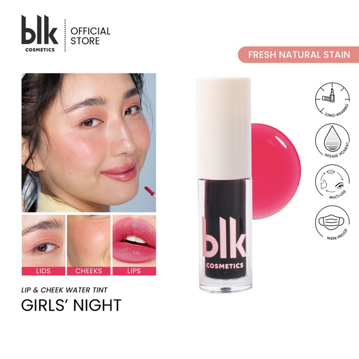 blk cosmetics Lip and Cheek Water Tint Girl's Night 