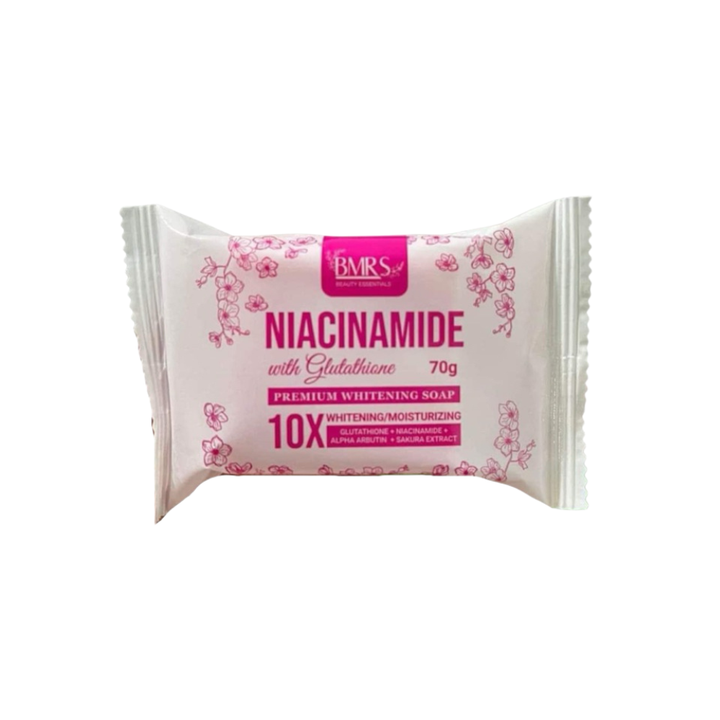 BMRS Beauty Essentials Niacinamide with Glutathione Premium Brightening Soap 70g