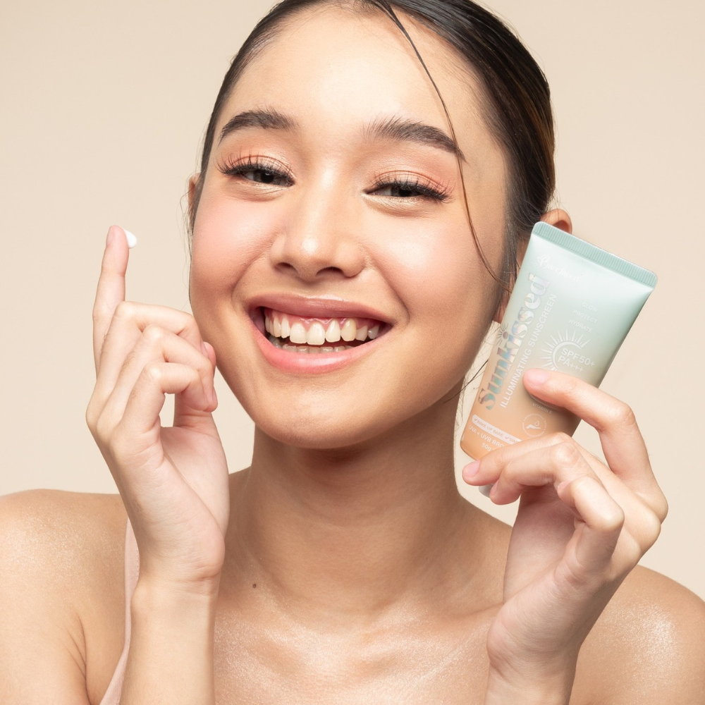 Barefaced Sunkissed Illuminating Sunscreen  Simply Hue