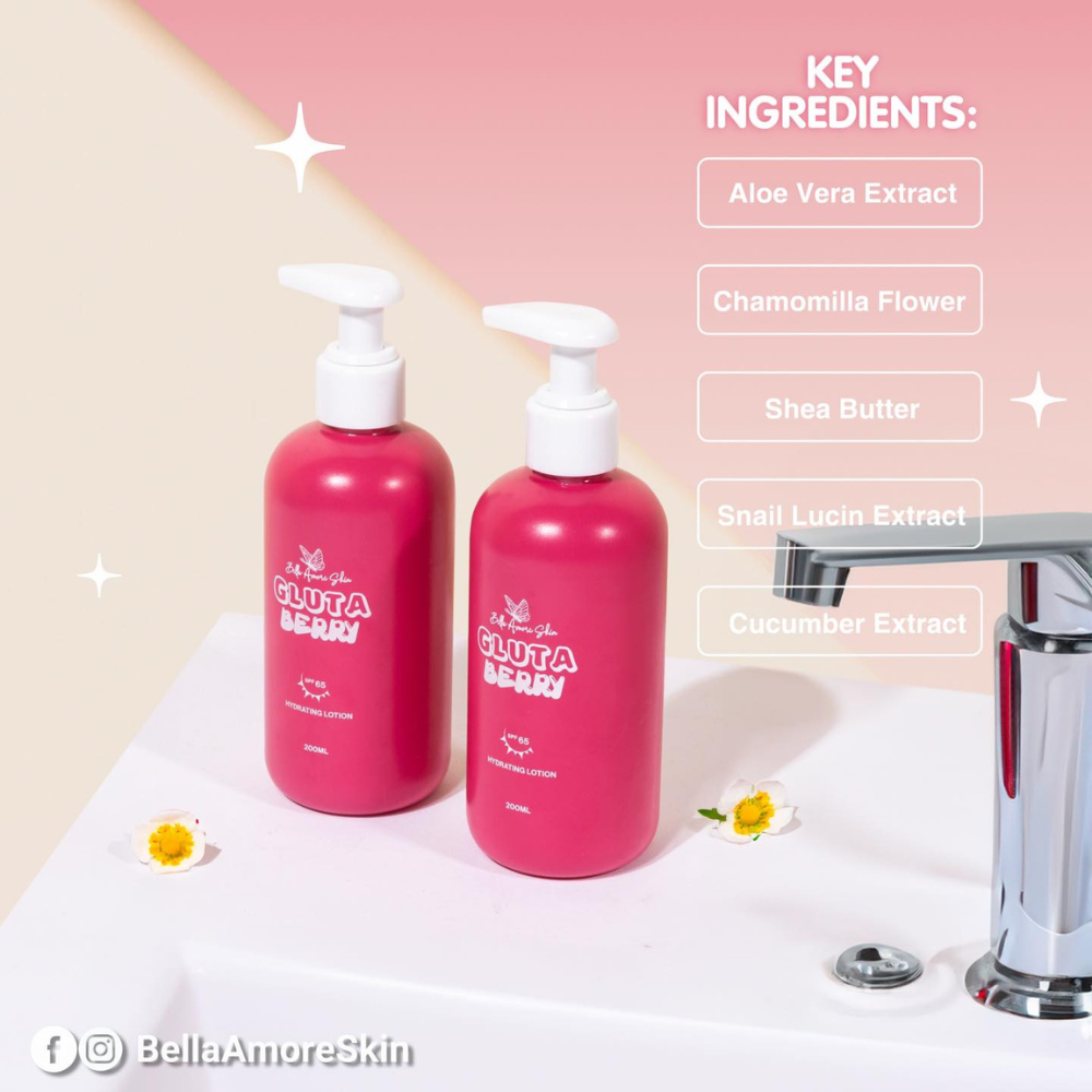 Bella Amore Skin Glutaberry Lotion 150ml