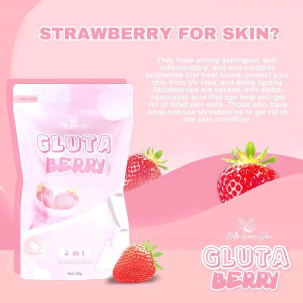 Bella Amore Gluta Berry Soap 135g