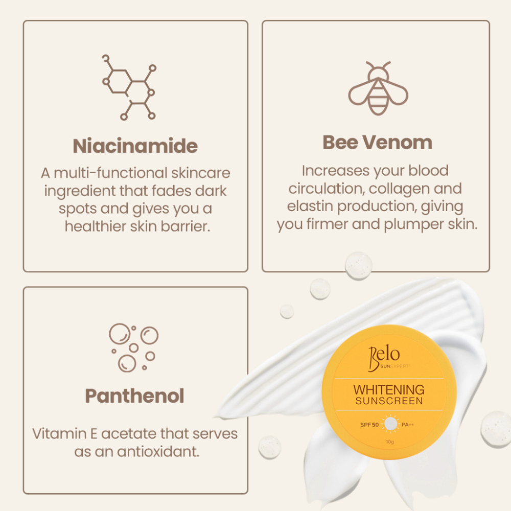 Belo SunExpert Whitening Sunscreen 10g