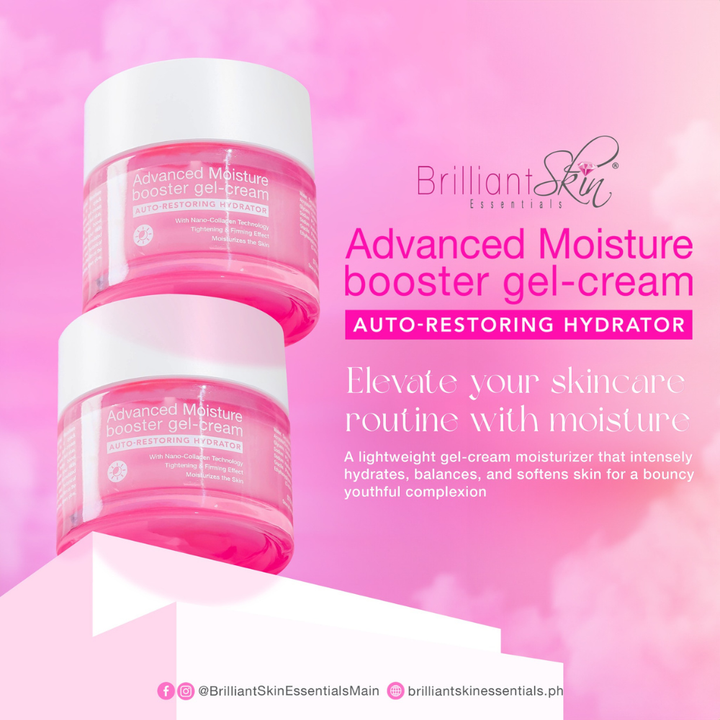 Brilliant Skin Essentials Advanced Moisture Booster Gel Cream Auto-Restoring Hydrator 50g