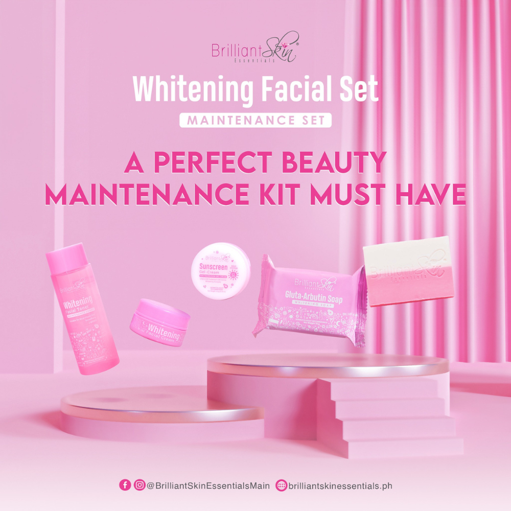 Brilliant Skin Essentials Whitening Facial Set - Maintenance Set