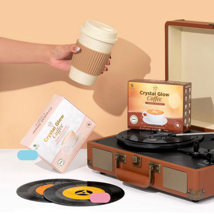 JRK Dream Crystal Glow Coffee Caramel Macchiato Drink