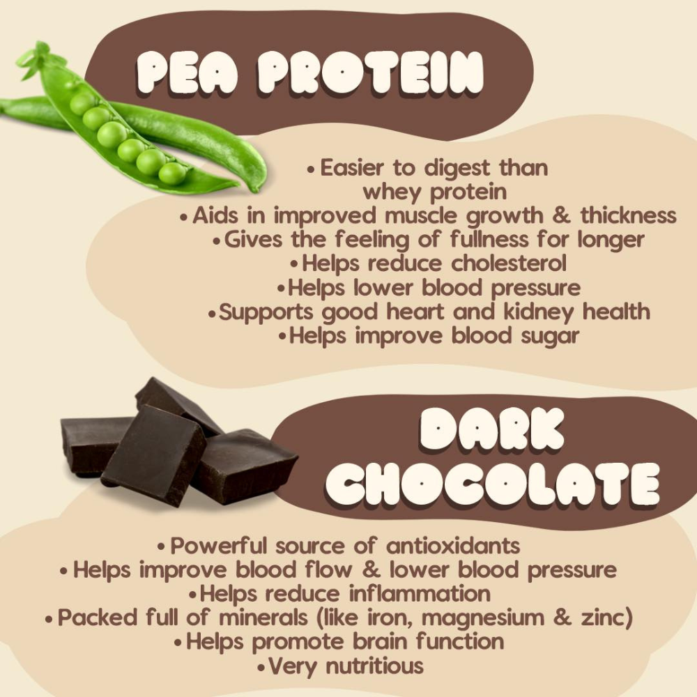 Dear Face Beauty Bean Choco Mallows Weight Gain Drink - Chlorella + Pea Protein + Barley