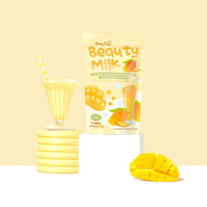 Dear Face Beauty Milk - Premium Japanese Sweet Mango Antioxidant Drink