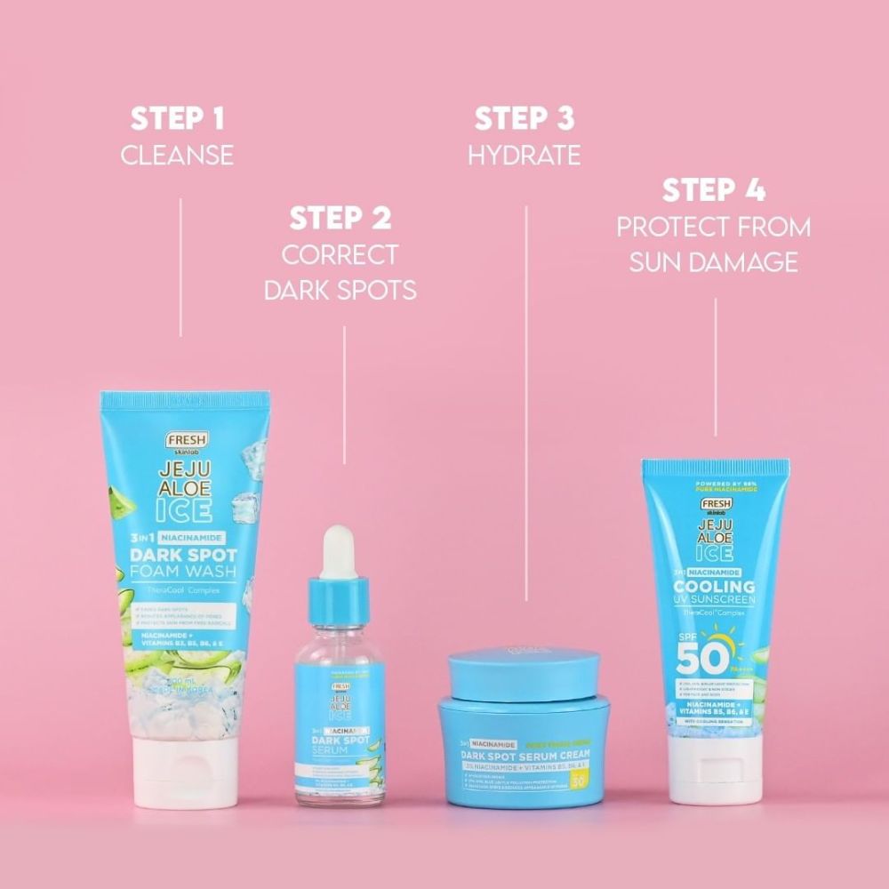 Fresh Philippines Skinlab Jeju Aloe Ice 3 in 1 Niacinamide Dark Spot Serum 30ml