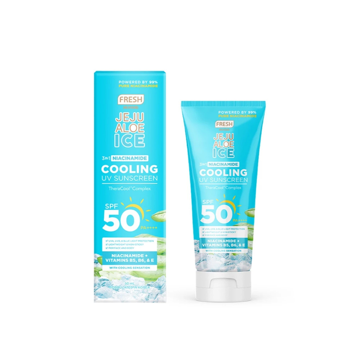 Fresh Philippines Skinlab Jeju Aloe Ice 3 in 1 Niacinamide Cooling UV Sunscreen 50ml