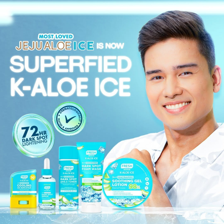 Aloe Ice 3 in 1 Niacinamide Cooling UV Sun Stick SPF 70 15g