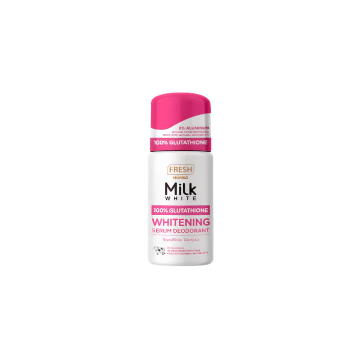 Fresh Skinlab Milk White Whitening Serum Deodorant 100% Glutathione — 50ml